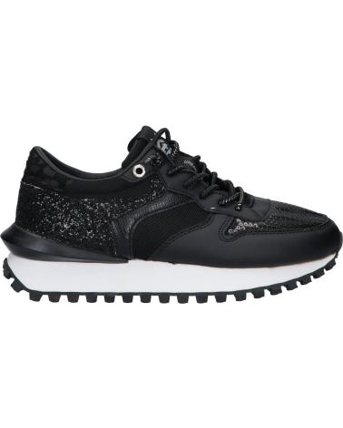 XTI ZAPATILLAS NEGRAS CASUAL CON GLITTERS 02 NEGRO