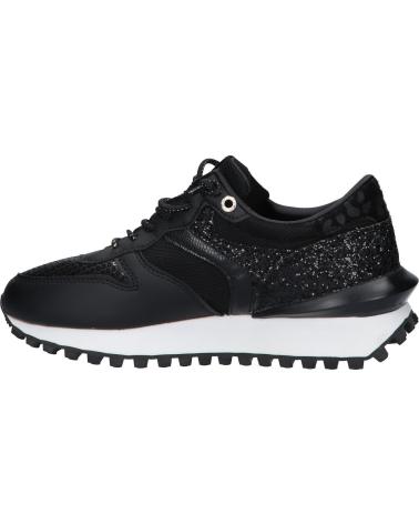 XTI ZAPATILLAS NEGRAS CASUAL CON GLITTERS 02 NEGRO