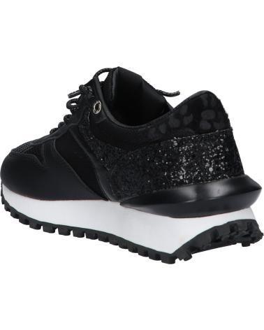 XTI ZAPATILLAS NEGRAS CASUAL CON GLITTERS 02 NEGRO