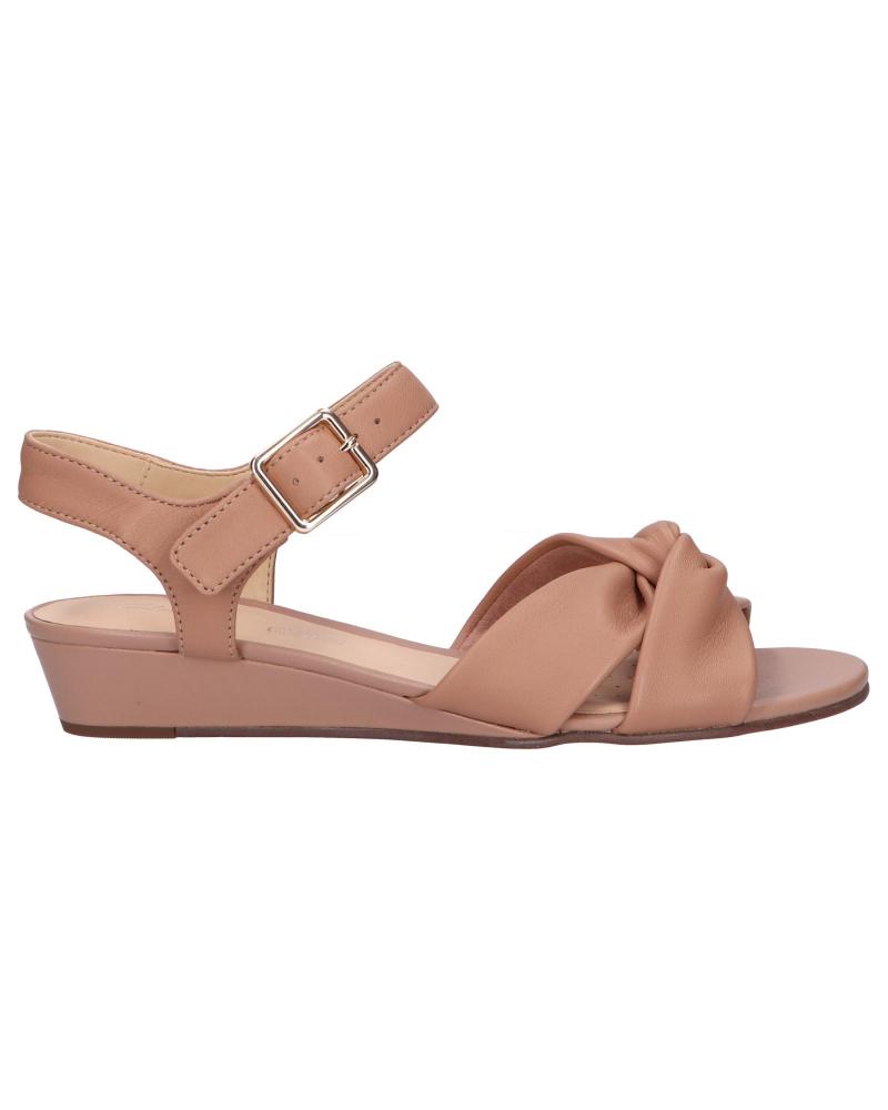 Sandalen für Damen CLARKS 26148835 SENSE STRAP PRALINE LEATHER