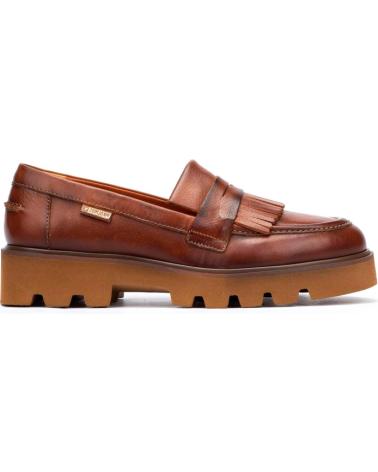 Zapatos PIKOLINOS  de Mujer MOCASIN FLECOS SALAMANCA  MARRóN