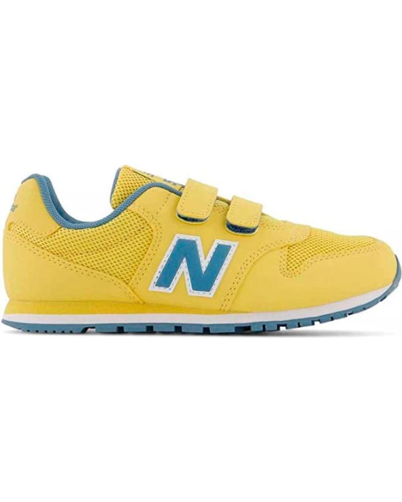 Deportivas NEW BALANCE  de Niño 500 VELCRO  AMARILLO
