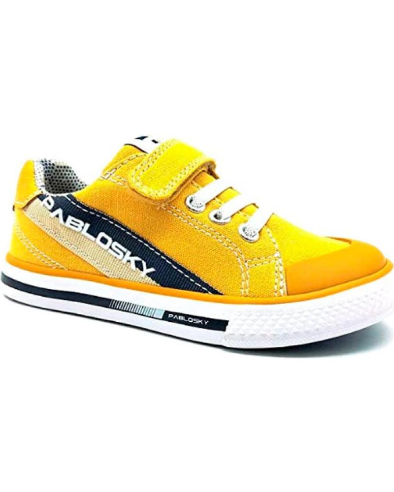 Sportif pour Garçon PABLOSKY CANVAS VELCRO AMARILLO