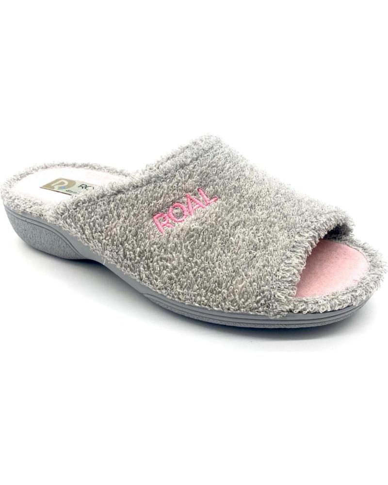 Pantufas de Mulher ROAL ZAPATILLA DOCTOR CUTILLAS CON VELCRO ROSA