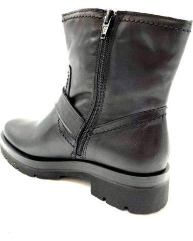 Botines de Mujer PITILLOS BOTA HEBILLAS NEGRO