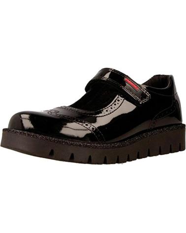 Chaussures PABLOSKY  pour Fille MERCEDES CHAROL CON VELCRO  NEGRO