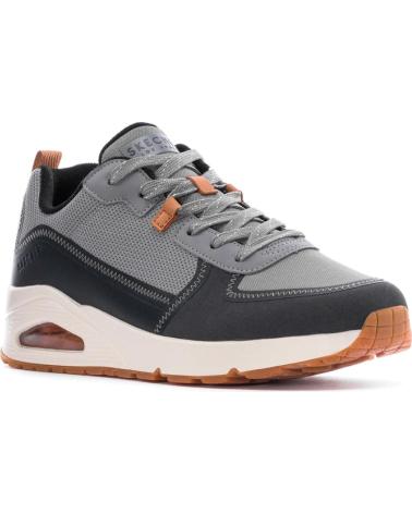 Zapatillas deporte de Hombre SKECHERS UNO LAYOVER GRIS