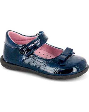 girl shoes PABLOSKY MERCEDES CHAROL LAZO VELCRO  AZUL