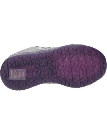 Zapatillas deporte de Mujer y Niña GEOX J744HA 000NF J KOMMODOR C1AF8 DK SILVER-PRUNE