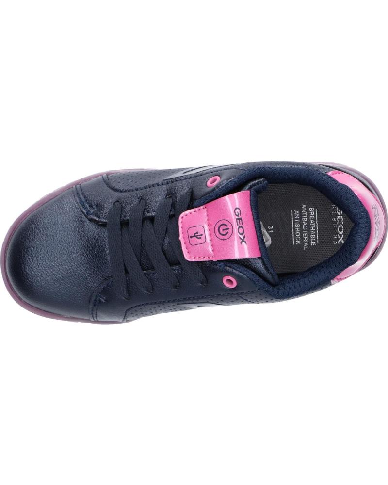 Sportschuhe-De-Mujer-GEOX-J744HA-000NF-J-KOMMODOR-C4268-NAVY-FUCHSIA