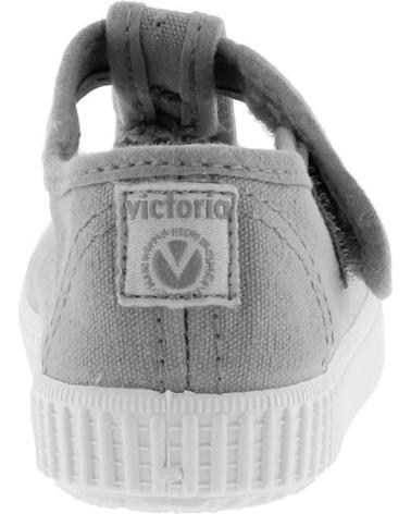 Zapatos de Niña y Niño VICTORIA LONAS 136625 LONA UNISEX GRIS