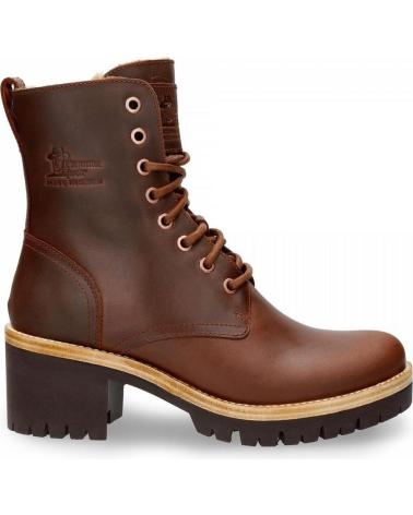 Botines PANAMA JACK  de Mujer PADMA B13 CUERO  MARRON