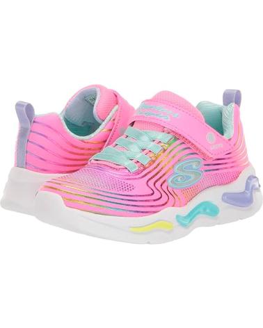Sportivo SKECHERS  per Bambina S LIGHTS WAVY BEAMS  ROSA