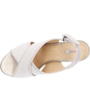 Sandalen für Damen GEOX D82P6C 06RBC D JANIRA C1002 OFF WHITE