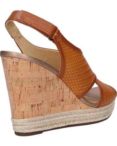 Sandalen für Damen GEOX D82P6C 06RBC D JANIRA C5G6F CARAMEL-BROWN