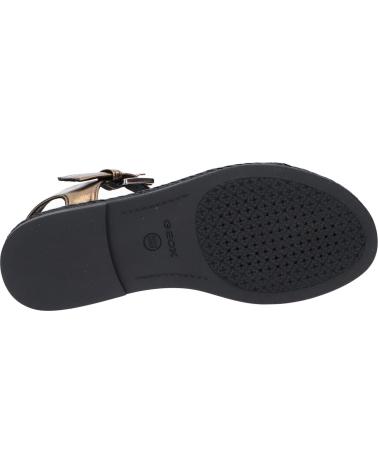 Sandalen für Damen GEOX D825SJ 0AWBN D KOLLEEN C9261 BLACK-LT BRONZE