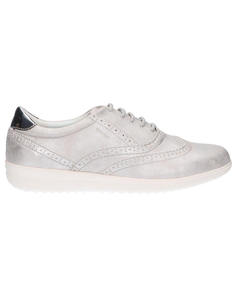 Sports Shoes De Mujer GEOX D827LB 0PVBN D NIHAL C0626 OFF WHITE SILVER