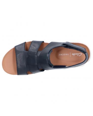 Sandalen für Herren CLARKS 26150126 TRI COVE SKY NAVY LEATHER