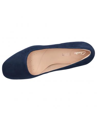 Escarpins pour Femme CLARKS 26148231 SHEER ROSE NAVY SUEDE