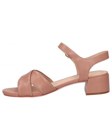 Woman Sandals CLARKS 26148404 SHEER35 STRAP PRALINE LEATHER