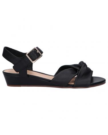 Sandalias CLARKS  de Mujer 26148834 SENSE STRAP  BLACK LEATHER