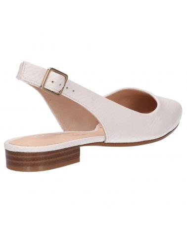 Bailarinas CLARKS  de Mujer 26148861 LAINA15 SLING  WHITE SNAKE