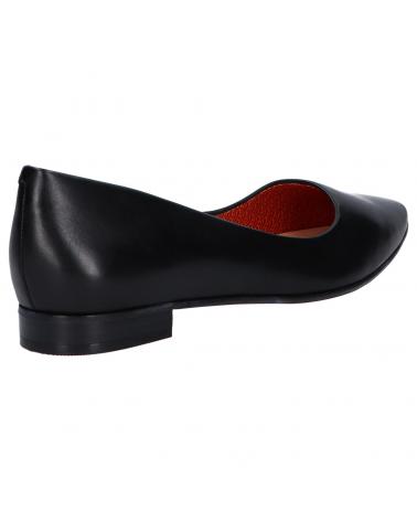 Woman Flat shoes CLARKS 26148862 LAINA15 PUMP BLACK LEATHER