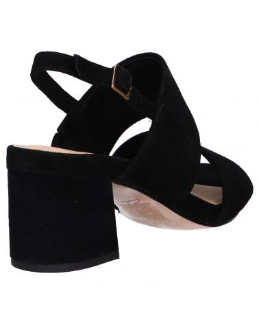 Woman Sandals CLARKS 26148880 SHEER55 SLING BLACK SDE