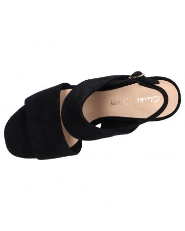 Woman Sandals CLARKS 26148880 SHEER55 SLING BLACK SDE
