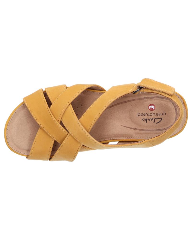 Clarks yellow flip flops clearance