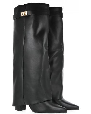 Woman boots L&R SHOES LR SHOES W9B-X8555-02 BOTAS TACON PANT NEGRO