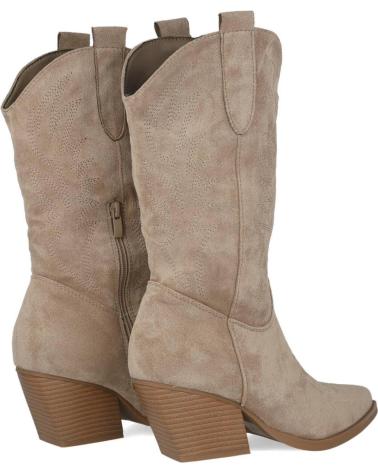 Botines de Mujer BUBBLE BOBBLE M2312 BOTAS COWBOY MUJER TAUPE