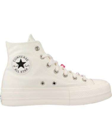 Sportschuhe CONVERSE  für Damen CHUCK TAYLOR ALL STAR LIFT HI  BLANCO