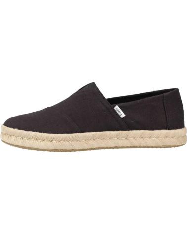 Chaussures TOMS  pour Homme ALP ROPE 2 0  NEGRO