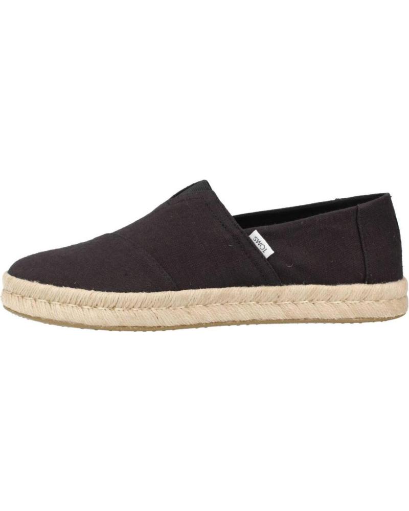 Chaussures TOMS  pour Homme ALP ROPE 2 0  NEGRO