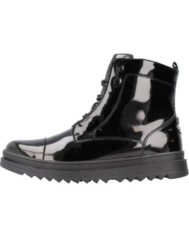 Woman and girl boots GEOX J GILLYJAW GIRL  NEGRO