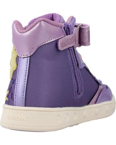 Zapatillas deporte GEOX  de Niña BOTA RAPUNZEL CON LUCES  LILAC-YELLOW