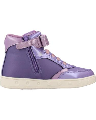 Zapatillas deporte GEOX  de Niña BOTA RAPUNZEL CON LUCES  LILAC-YELLOW