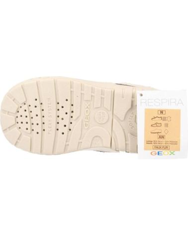 girl boots GEOX B OMAR GIRL WPF GRIS