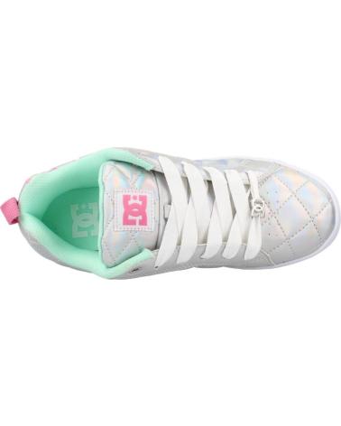 Woman Zapatillas deporte DC SHOES COURT GRAFFIK SE PLATA