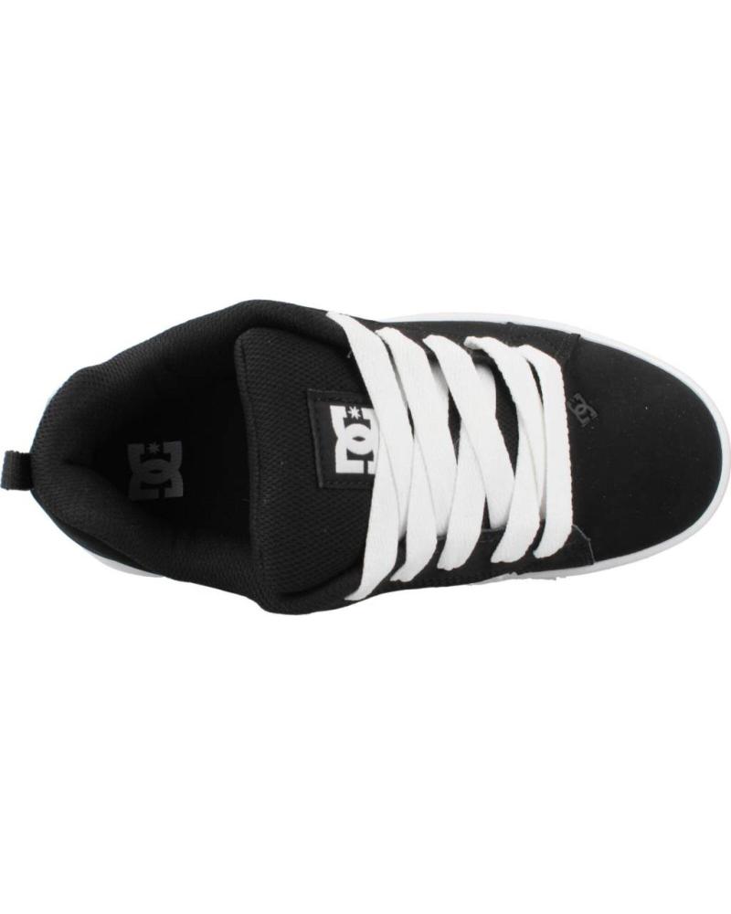 Sportif-De-Niño-DC-SHOES-COURT-GRAFFIK-NEGRO