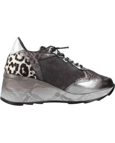 CETTI - SNEAKER CUNA METALIC C-1337 GRIS CON CORDON ELASTICOS VARIOS COLORES