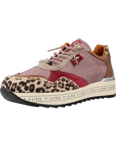 Zapatillas deporte de Mujer CETTI 848-XL OLD ROSE OFWHITTE