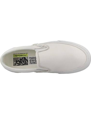 Woman and Man and boy Trainers VANS OFF THE WALL VR3 LEATHER  BLANCO