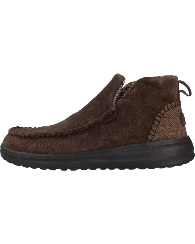 Stivaletti per Donna HEY DUDE DENNY SUEDE MARRON