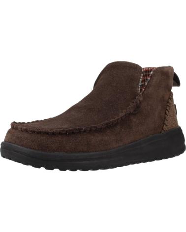 Stivaletti per Donna HEY DUDE DENNY SUEDE MARRON