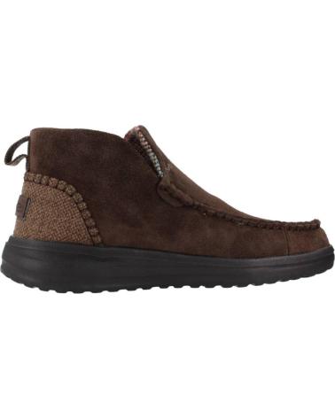 Stivaletti per Donna HEY DUDE DENNY SUEDE MARRON