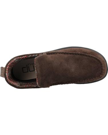 Stivaletti per Donna HEY DUDE DENNY SUEDE MARRON