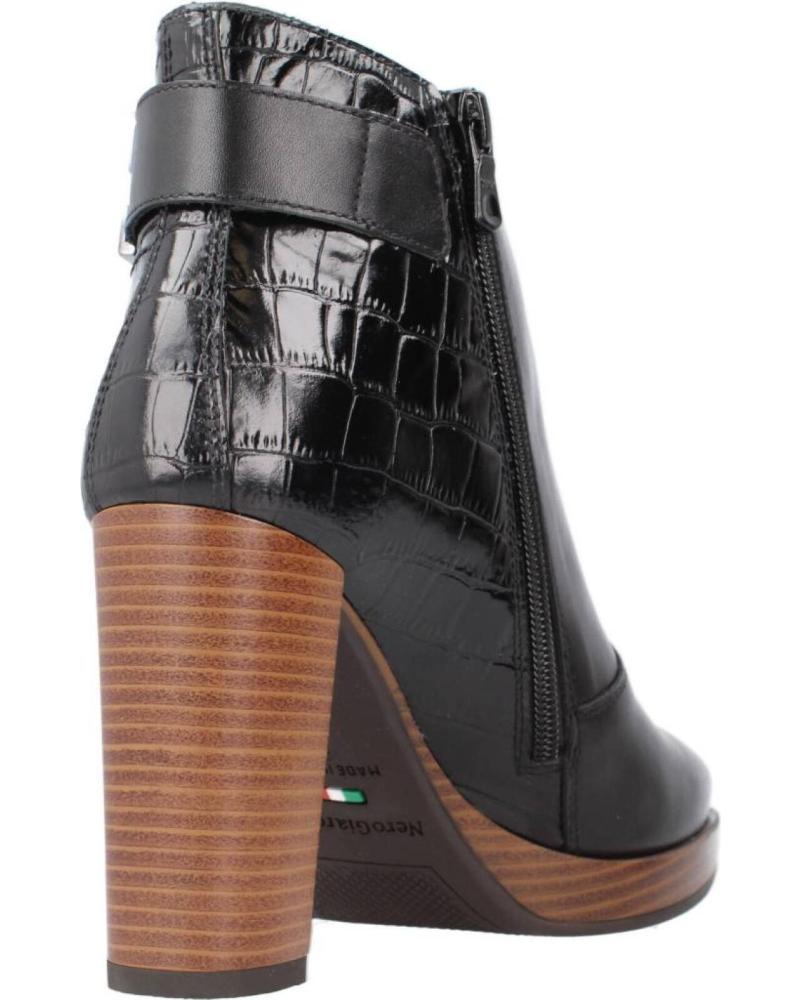 Bottines De Mujer NERO GIARDINI BOTIN VESTIR DE PIEL CON TACON Y