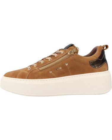 Zapatillas deporte NERO GIARDINI  de Mujer I308460D  MARRON CLARO